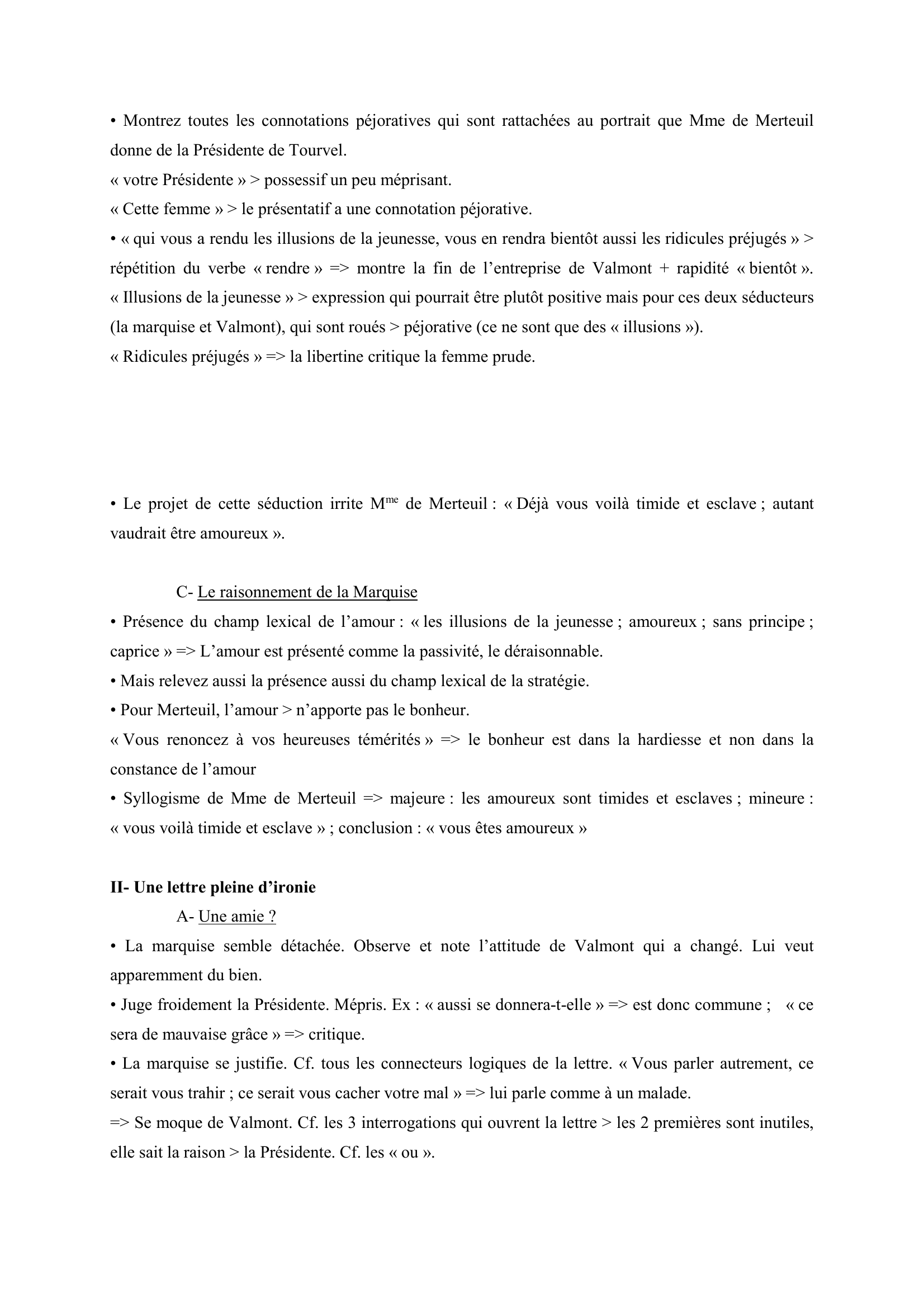 Prévisualisation du document Laclos, Les Liaisons dangereuses, Lettre 10 - Extrait commenté