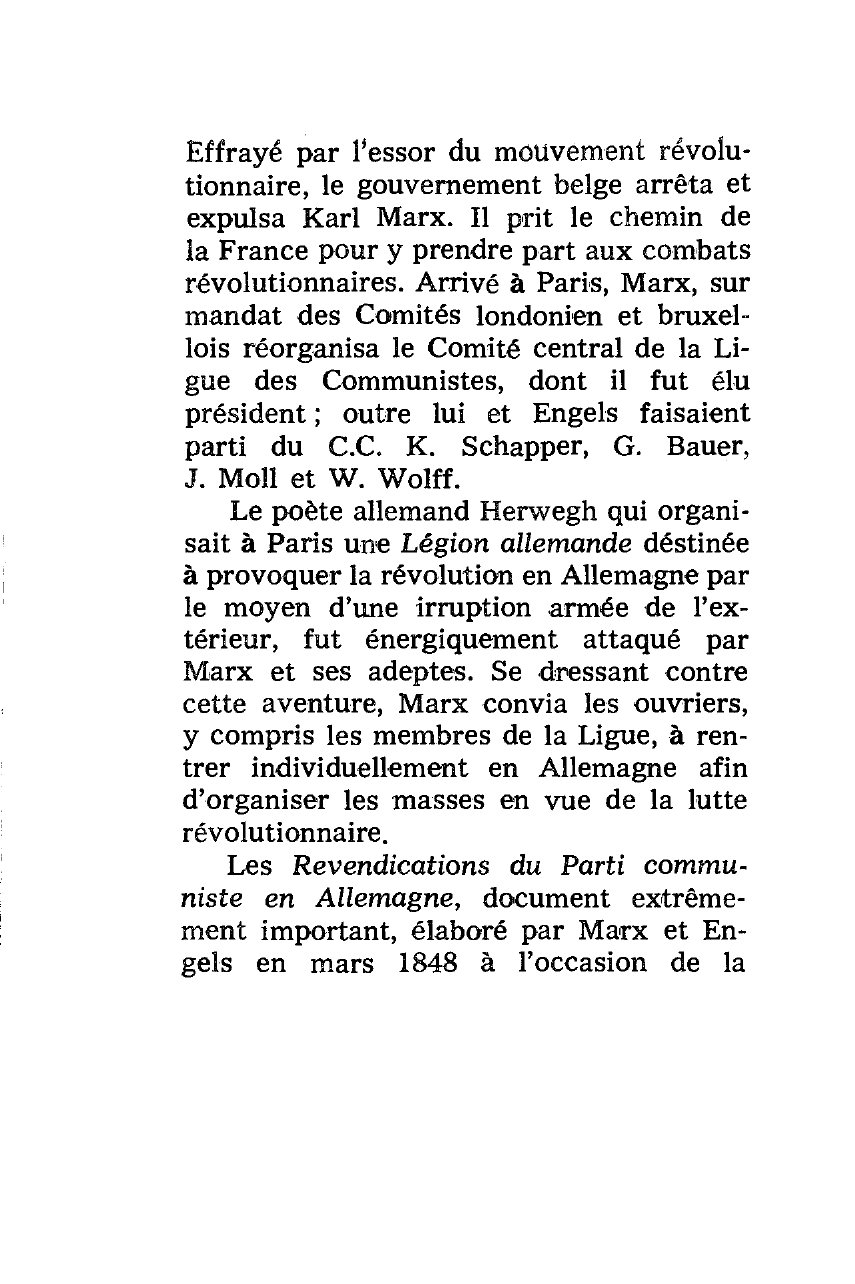 Prévisualisation du document L'ACTIVITE DE MARX A L'EPOQUE DE LA REVOLUTION DE 1848-1849 (HISTOIRE)