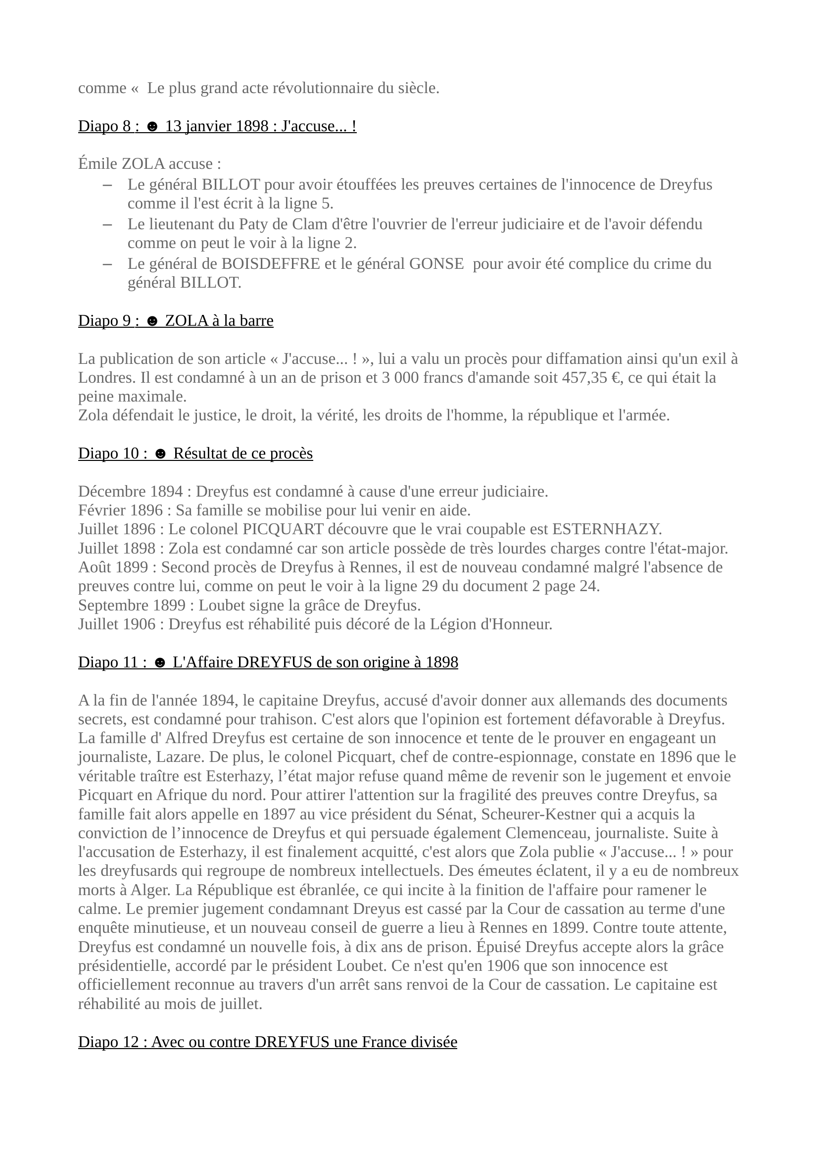 Prévisualisation du document L'Affaire Dreyfus