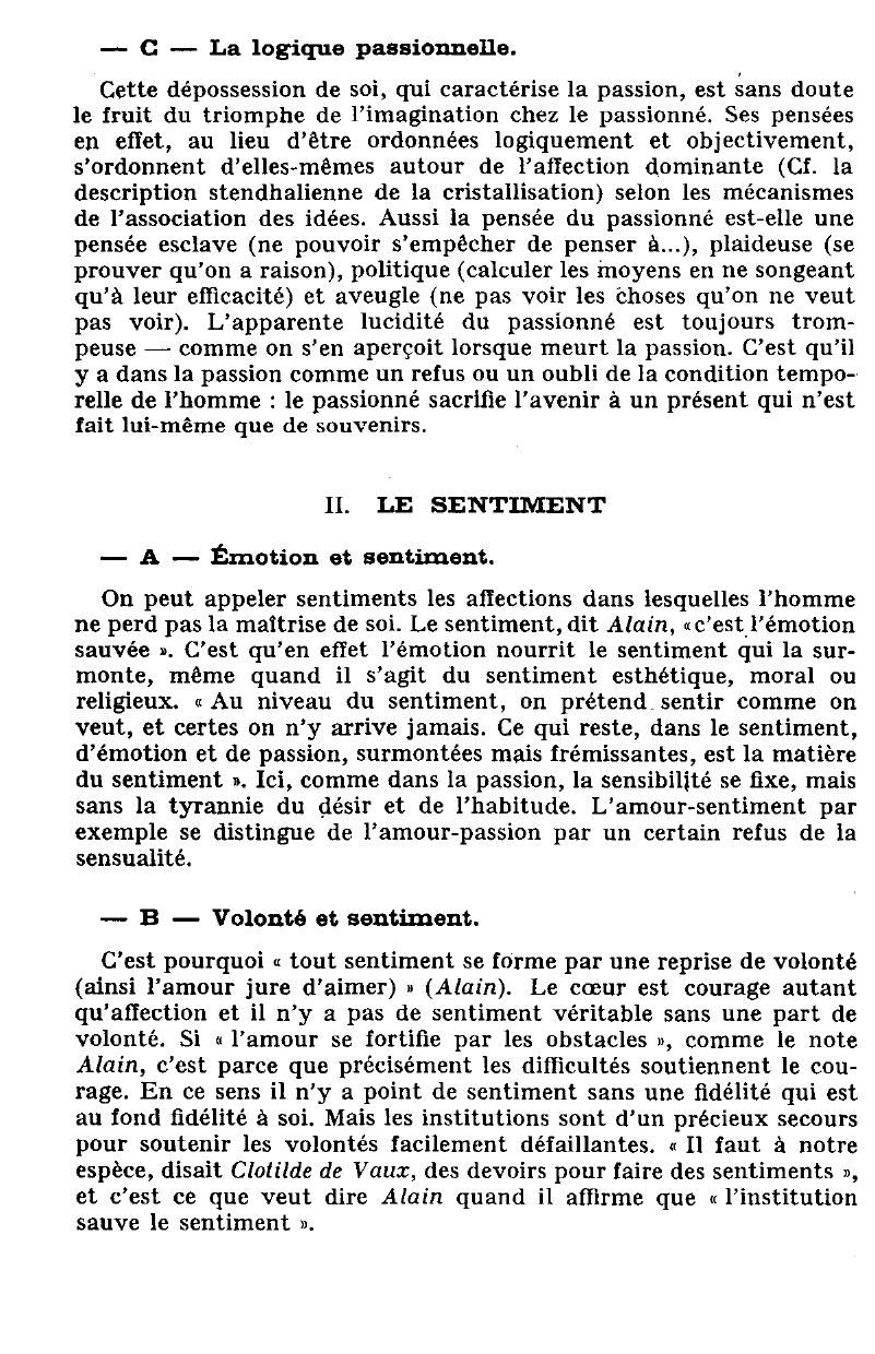 Prévisualisation du document L'AFFECTIVITÉ COMPLEXE