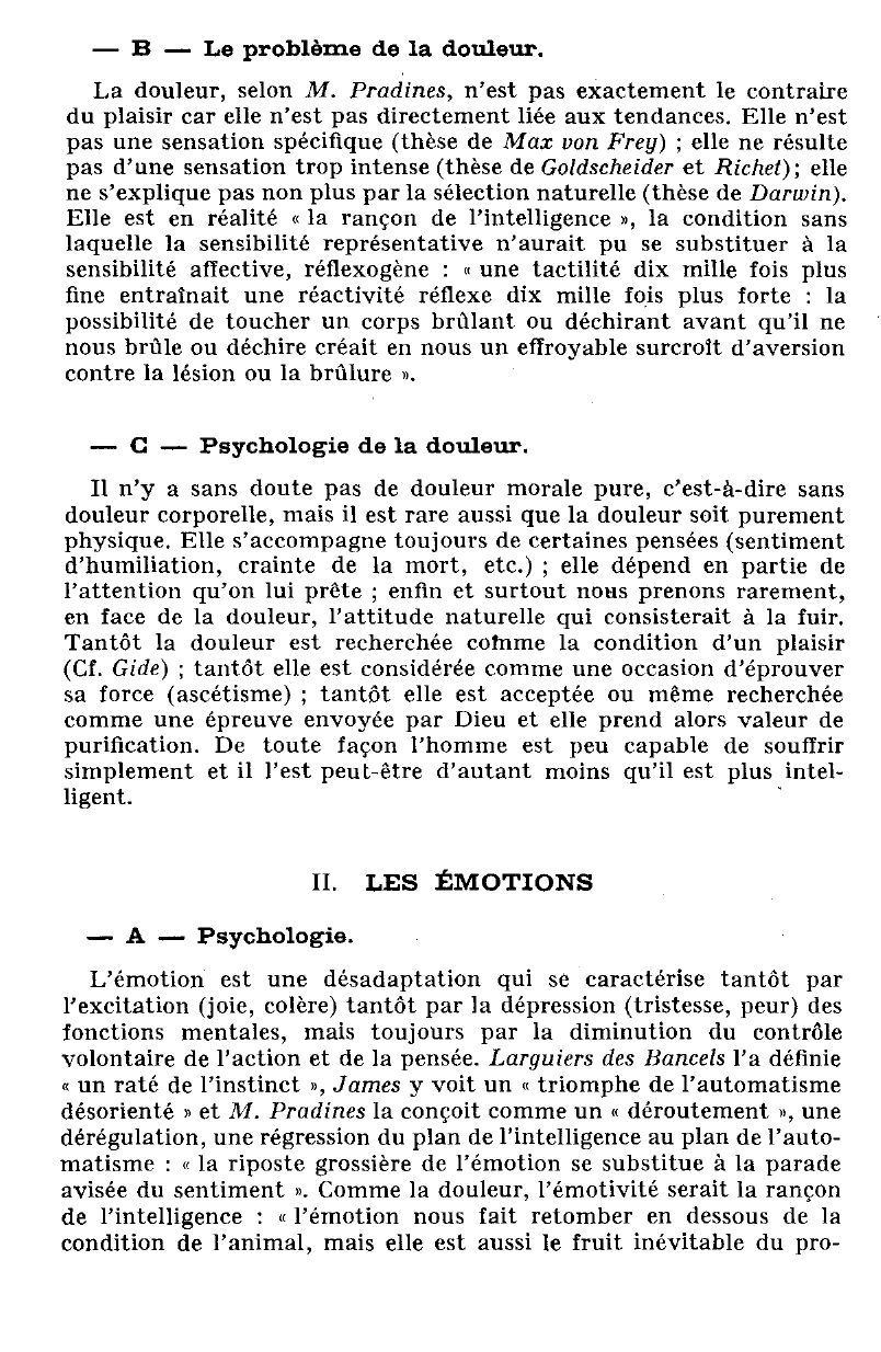Prévisualisation du document L'AFFECTIVITÉ ÉLÉMENTAIRE