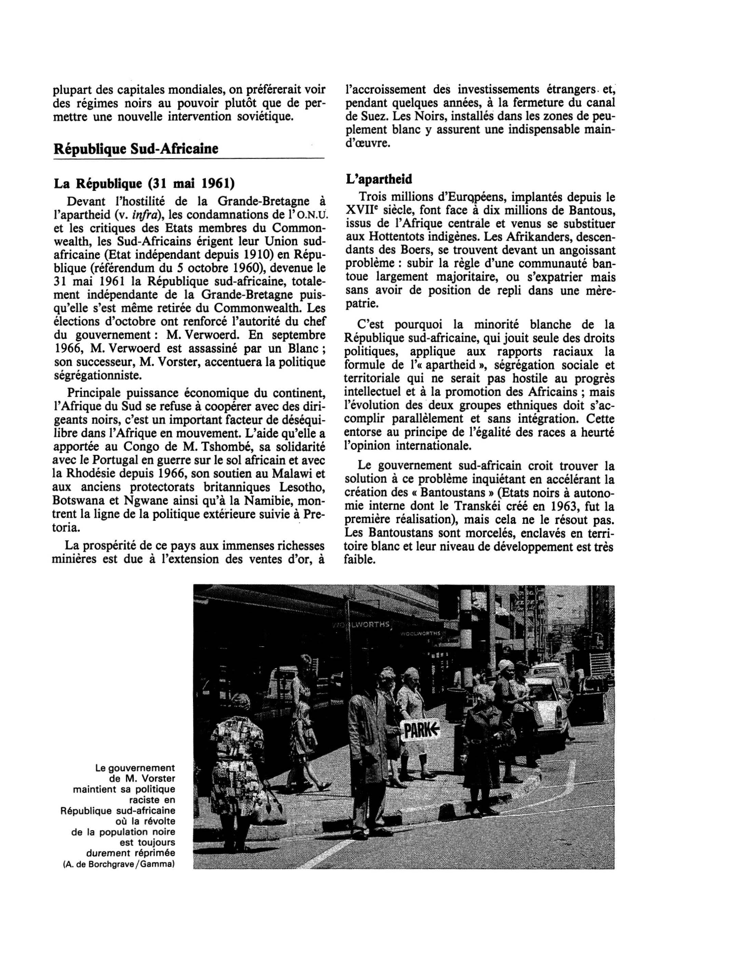 Prévisualisation du document L'Afrique Australe de 1944 à 1977: République sud-africaine - Namibie - Rhodésie - Angola - Mozambique