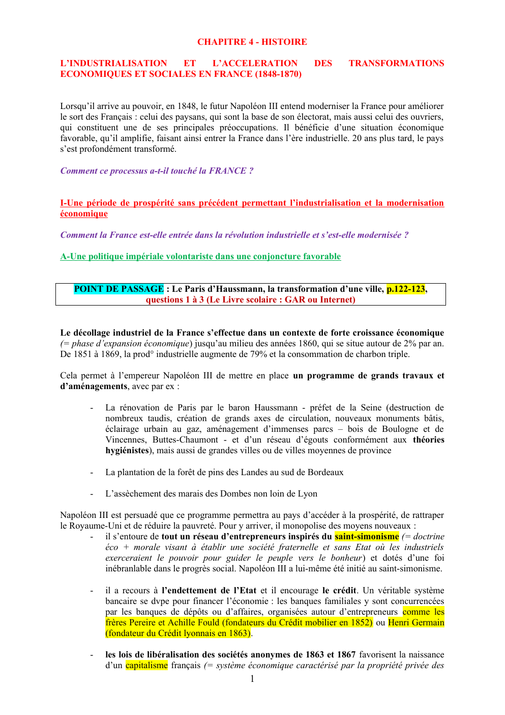 Prévisualisation du document L'âge industriel en France