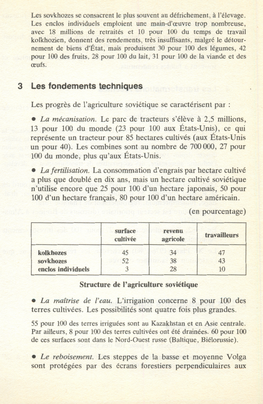 Prévisualisation du document L'agriculture soviétique