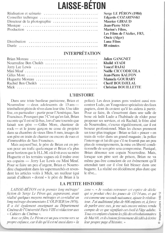 Prévisualisation du document LAISSE-BÉTON
