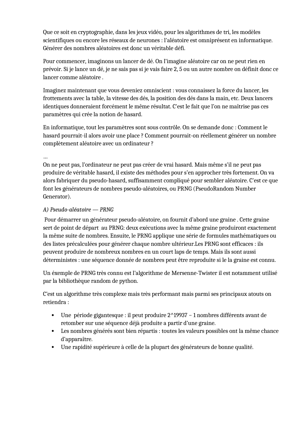 Prévisualisation du document L'aléatoire en informatique