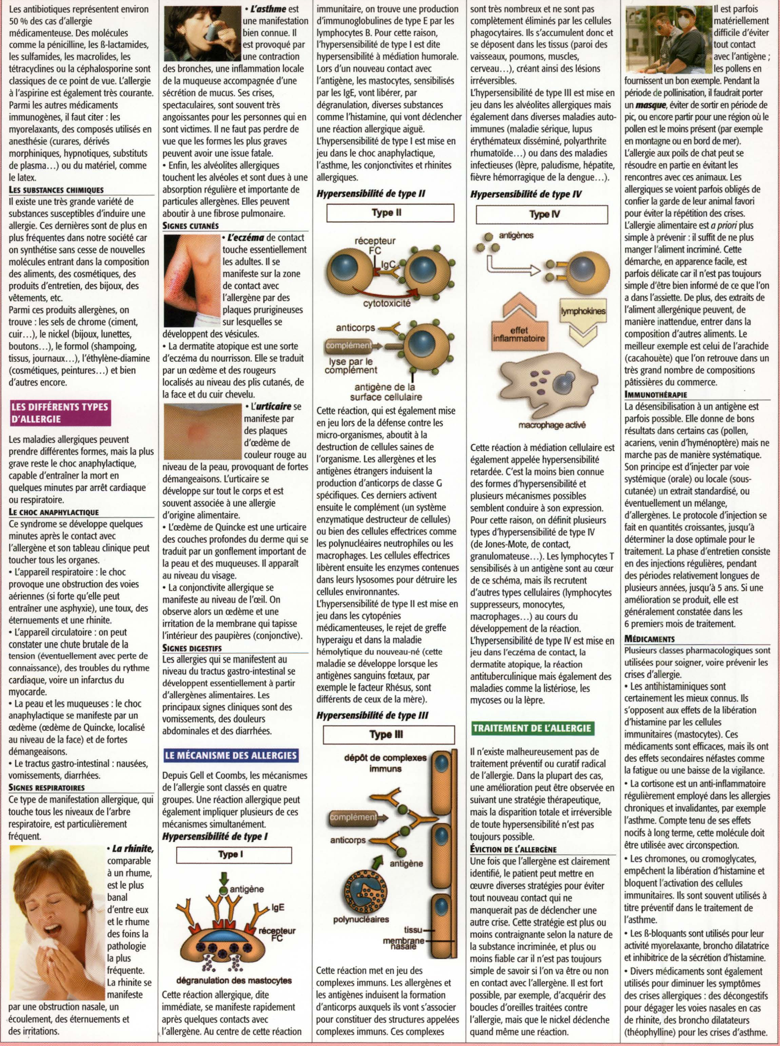 Prévisualisation du document L'ALLERGIE  (Travaux Personnels Encadrés – Médecine & Santé  – TS)