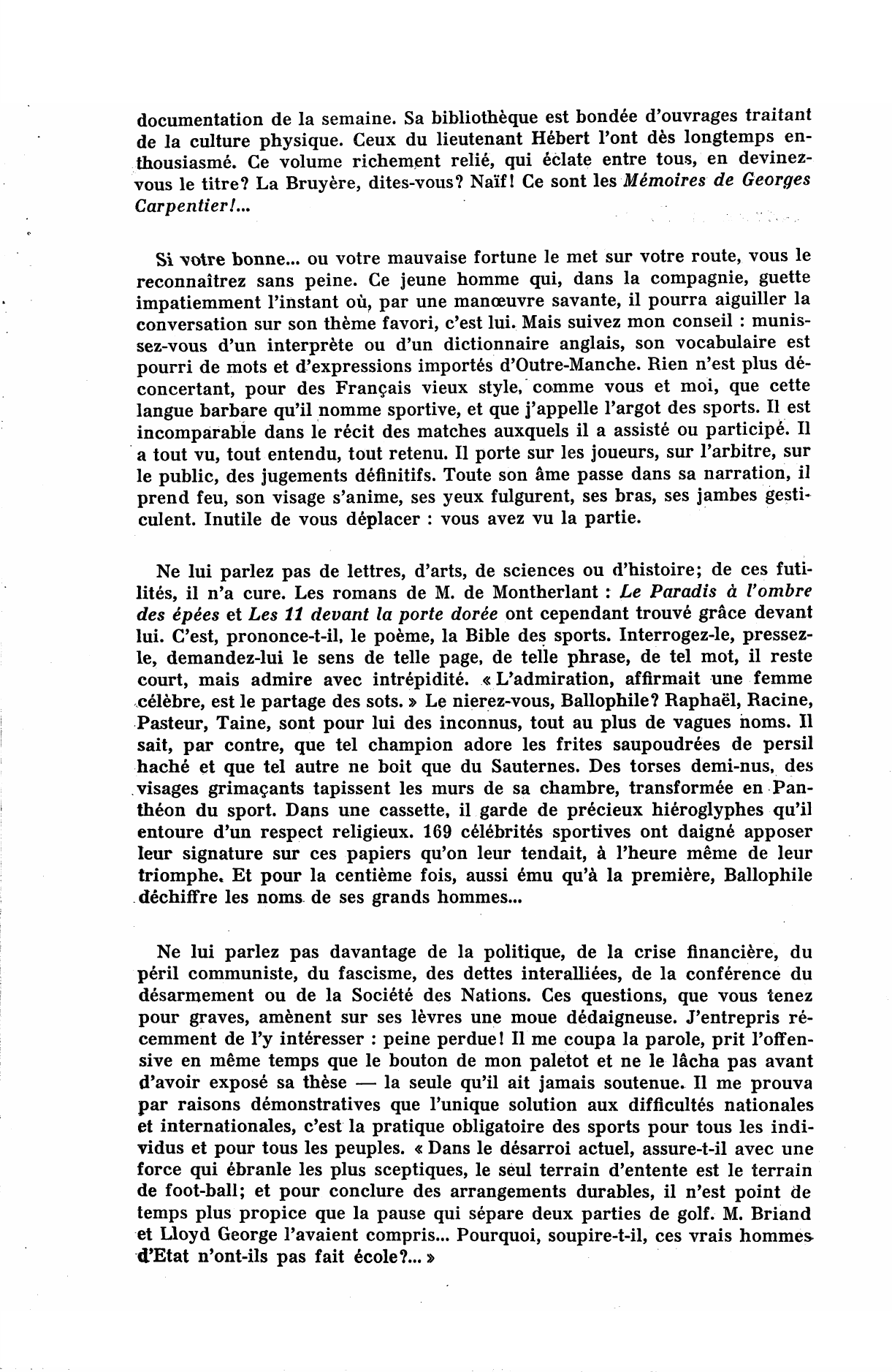 Prévisualisation du document L'Amateur de Sports