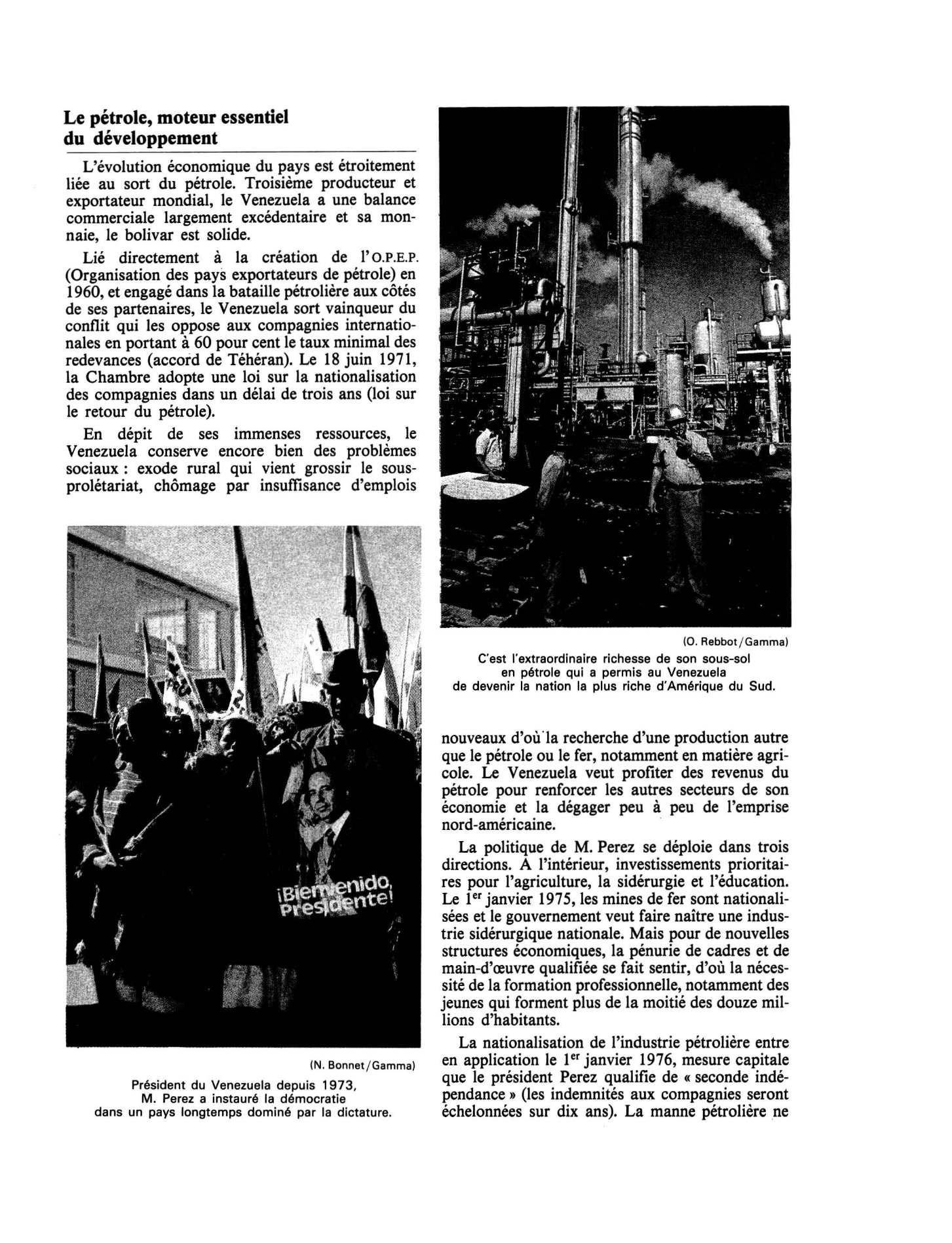 Prévisualisation du document L'AMÉRIQUE LATINE DE 1944 A 1977: Venezuela Colombie Pérou Brésil Bolivie Argentine Paraguay , Equateur Chili Uruguay