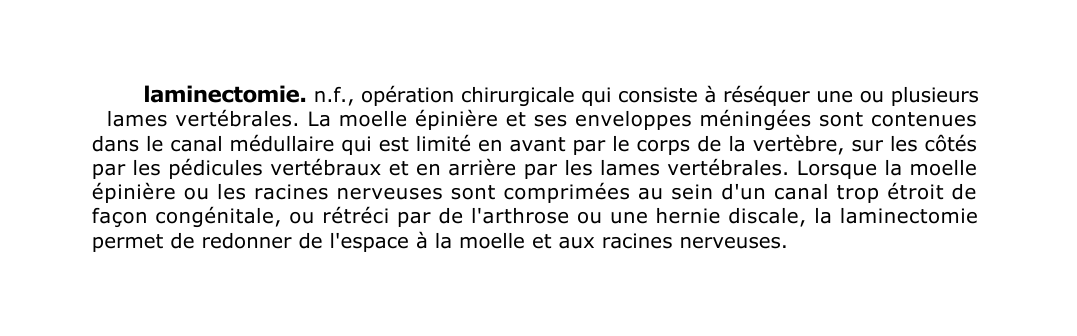 Prévisualisation du document laminectomie.