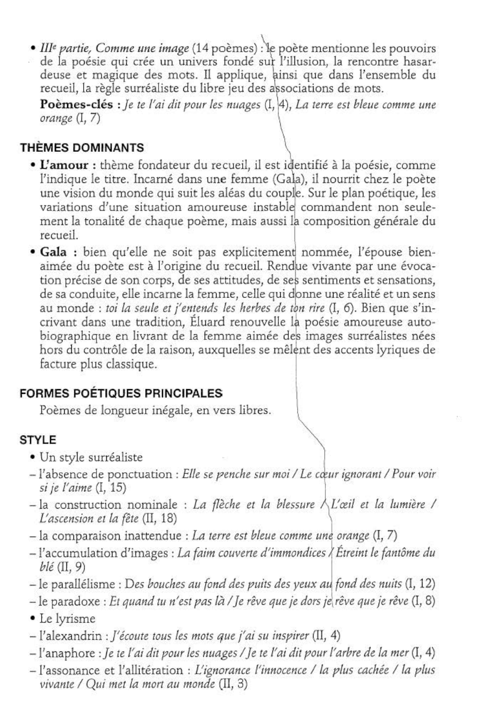 Prévisualisation du document L’Amour la poésie de Paul Éluard (analyse détaillée)