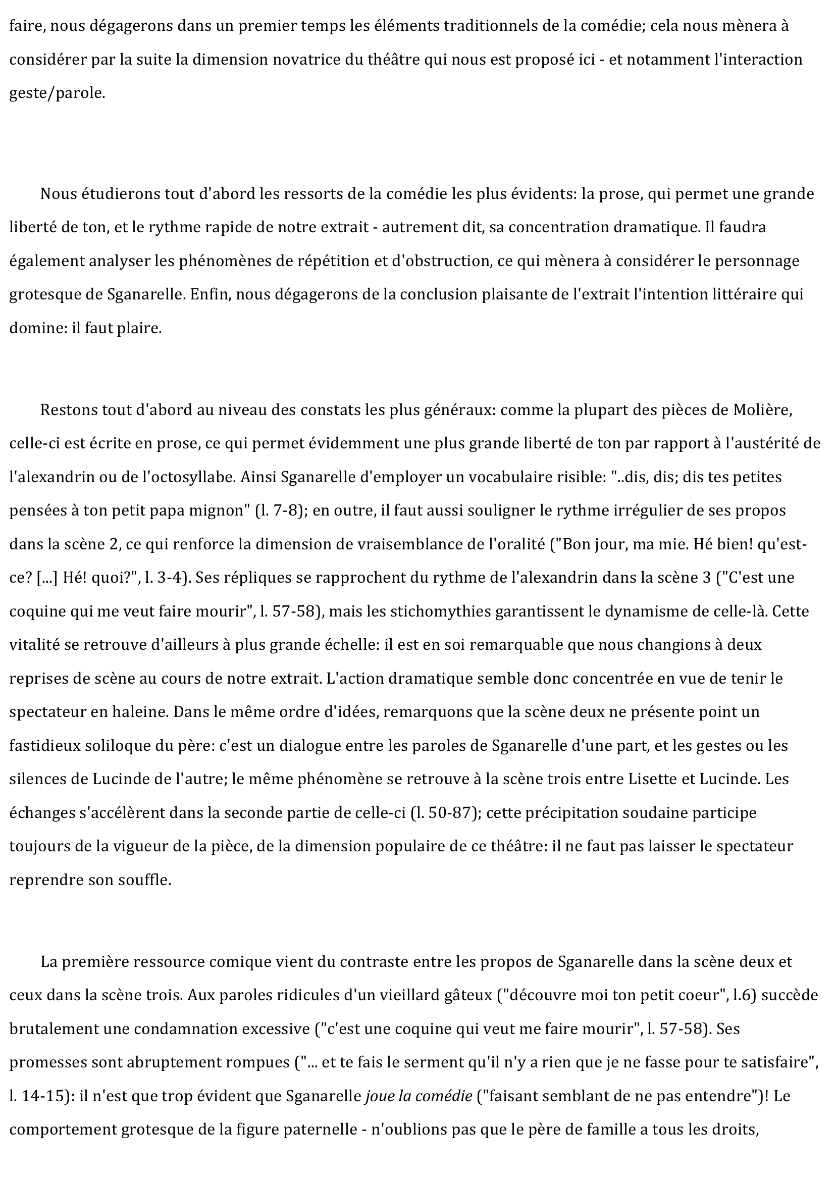 Prévisualisation du document « L'Amour Médecin », Acte I, Molière