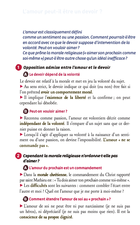 Prévisualisation du document l'amour peut-il être un devoir.�
L'amour est classiquement défini
comme un sentiment ou une passion. Comment pourrait-il être
en accord...