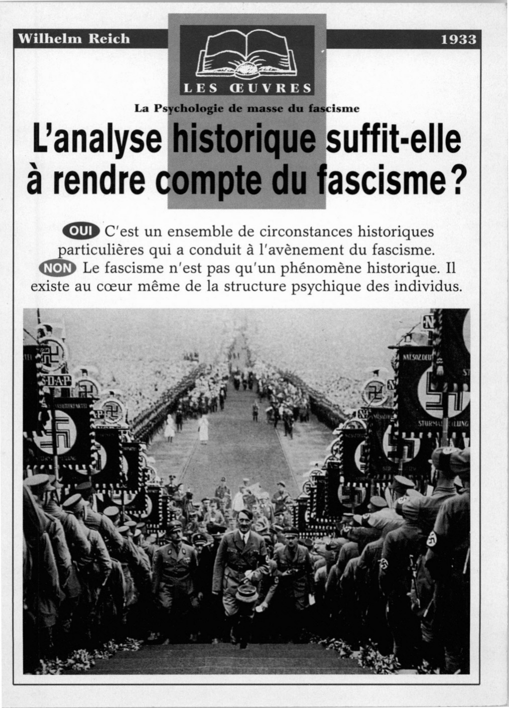Prévisualisation du document L'analyse historique suffit-elle à rendre compte du fascisme ?