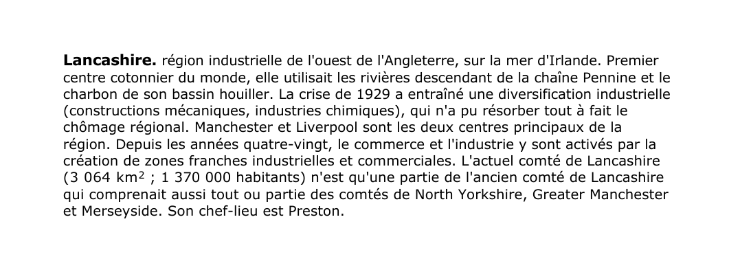 Prévisualisation du document Lancashire.