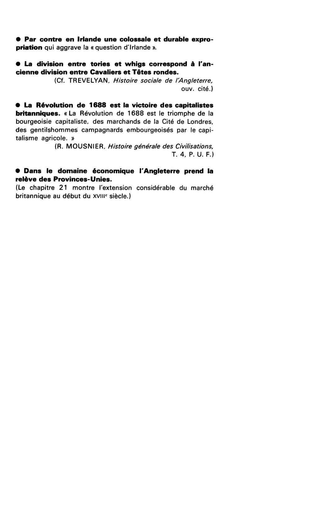 Prévisualisation du document L'ANGLETERRE DE 1603 A 1714 (Histoire)