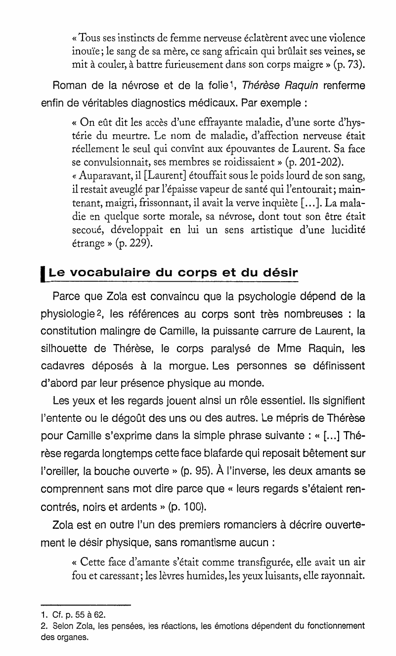 Prévisualisation du document Langue et style - Thérèse Raquin de Zola
