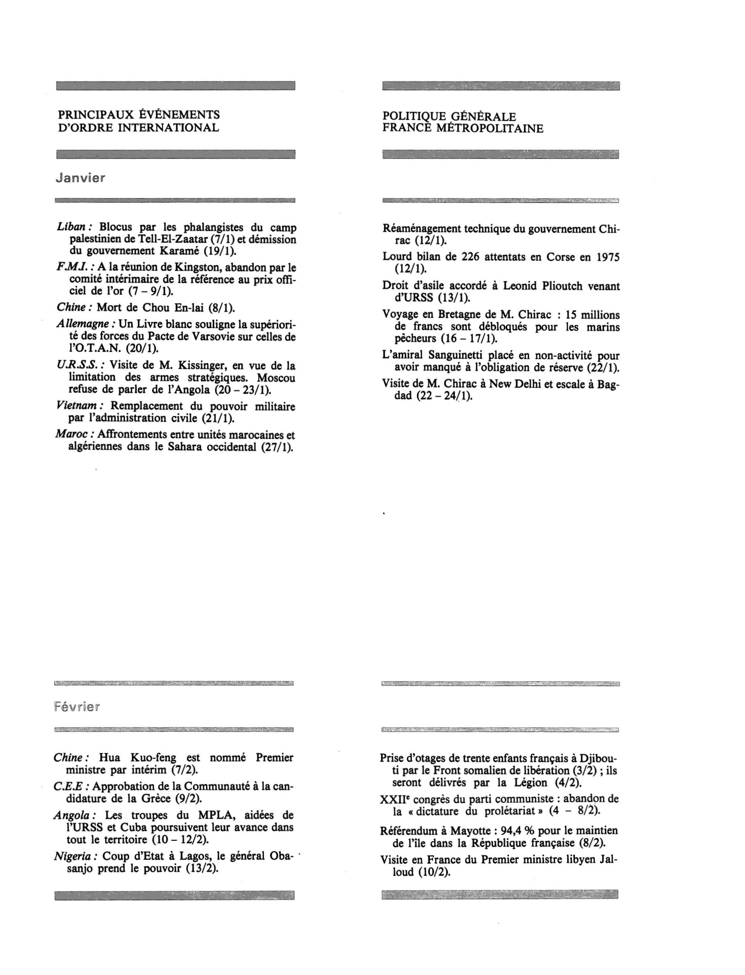 Prévisualisation du document L'année 1976 dans le monde