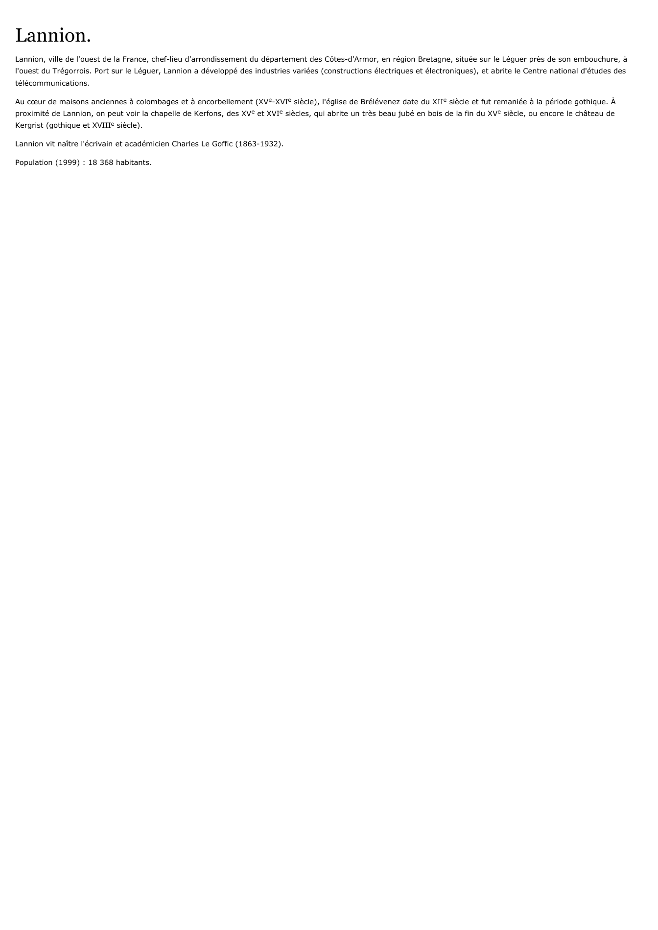 Prévisualisation du document Lannion.