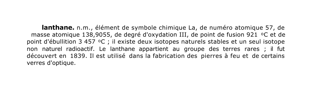 Prévisualisation du document lanthane.