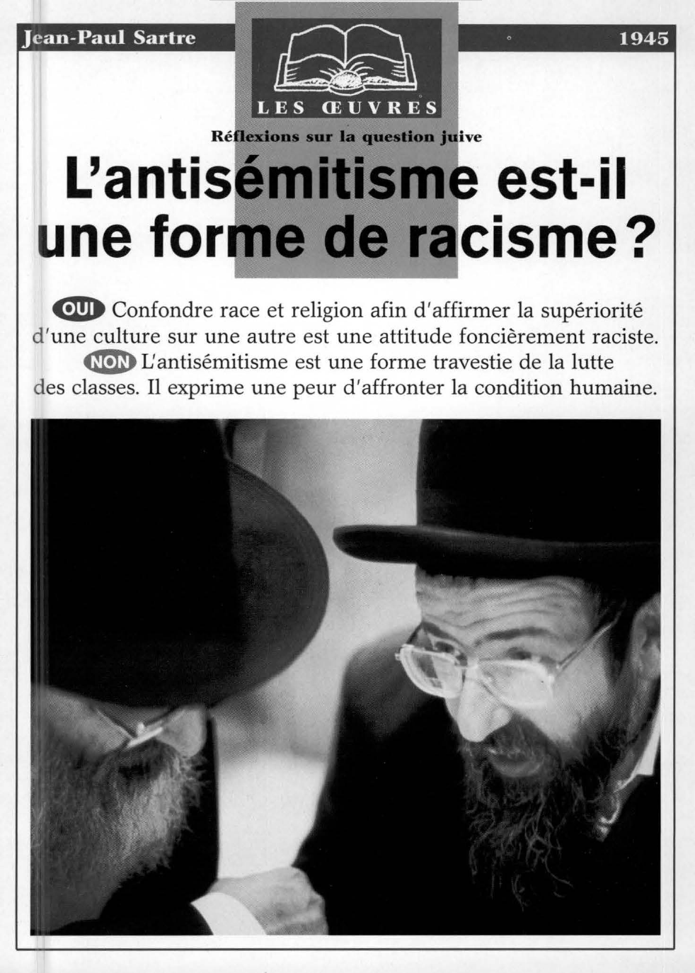 Prévisualisation du document L'antisémitisme est-il une forme de racisme ?