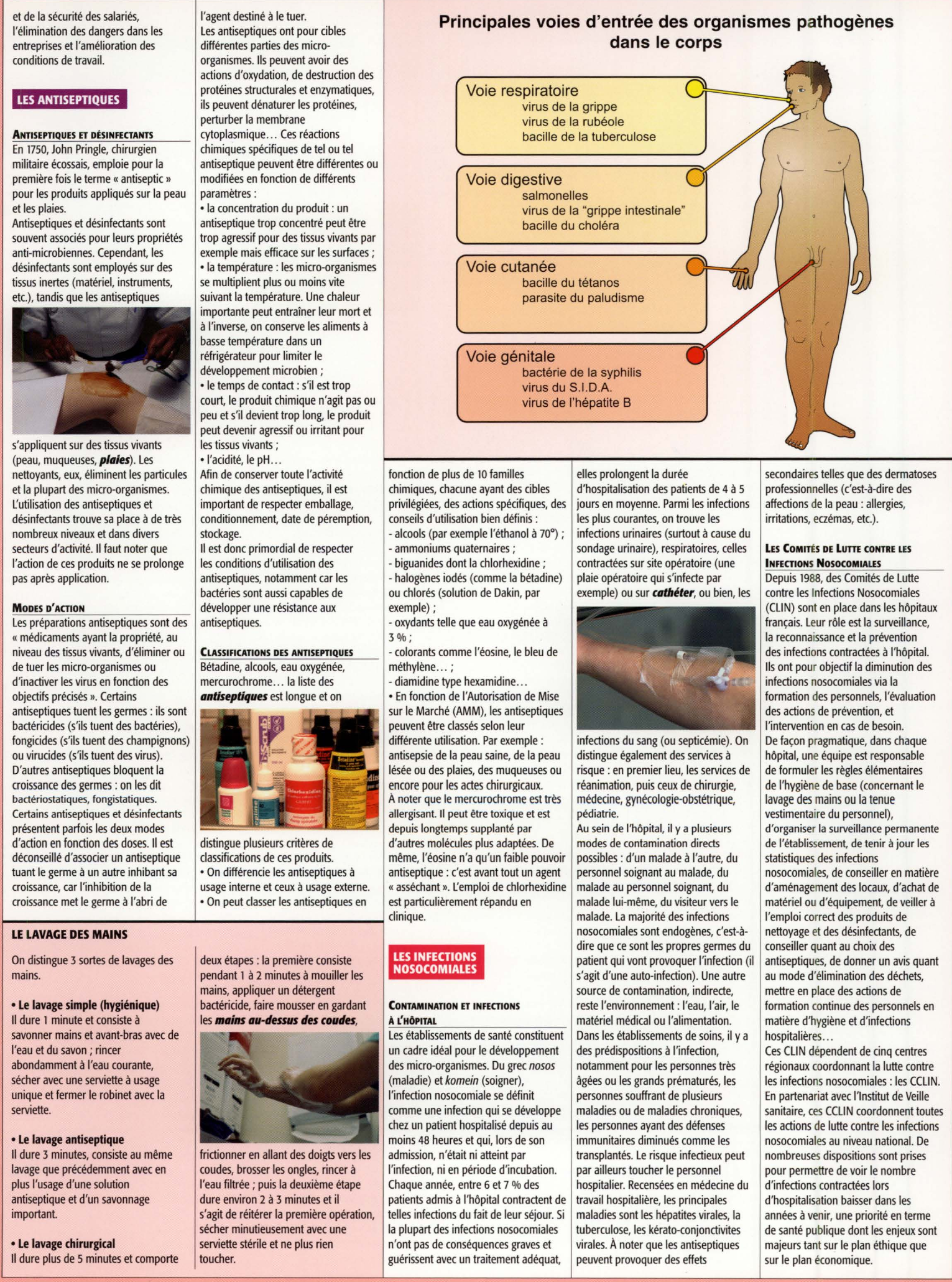 Prévisualisation du document L'ANTISEPSIE (Travaux Personnels Encadrés – Médecine & Santé  – TS)