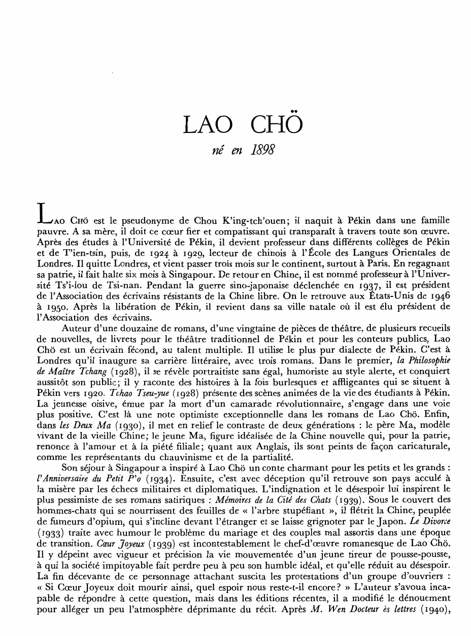 Prévisualisation du document LAO CHO