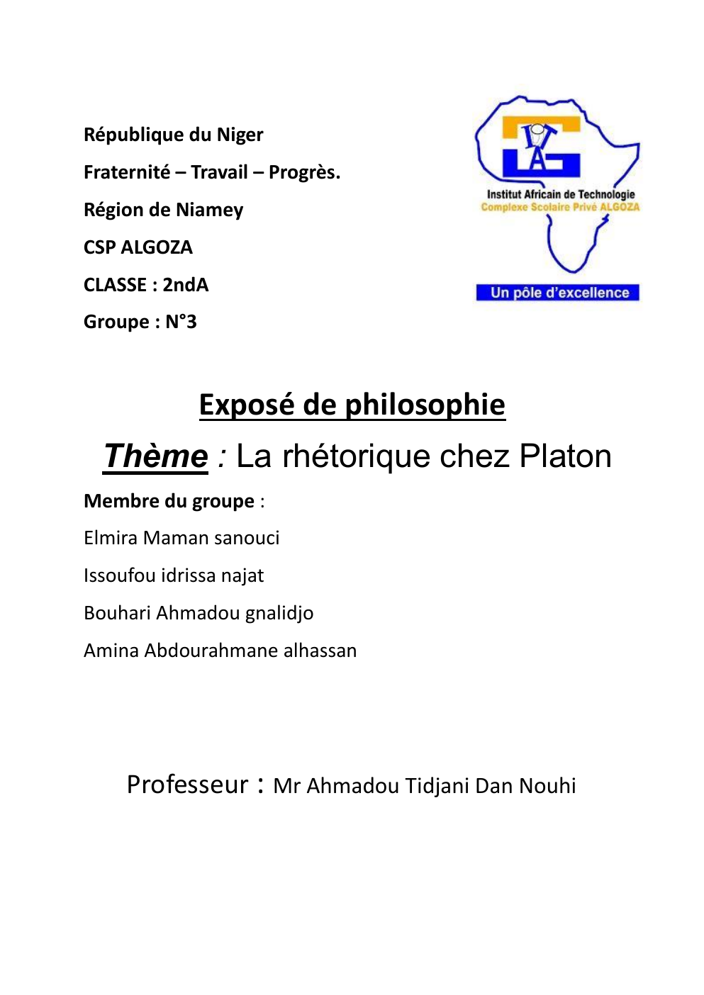 Prévisualisation du document L'apologie de Socrate _ la rhétorique chez Platon