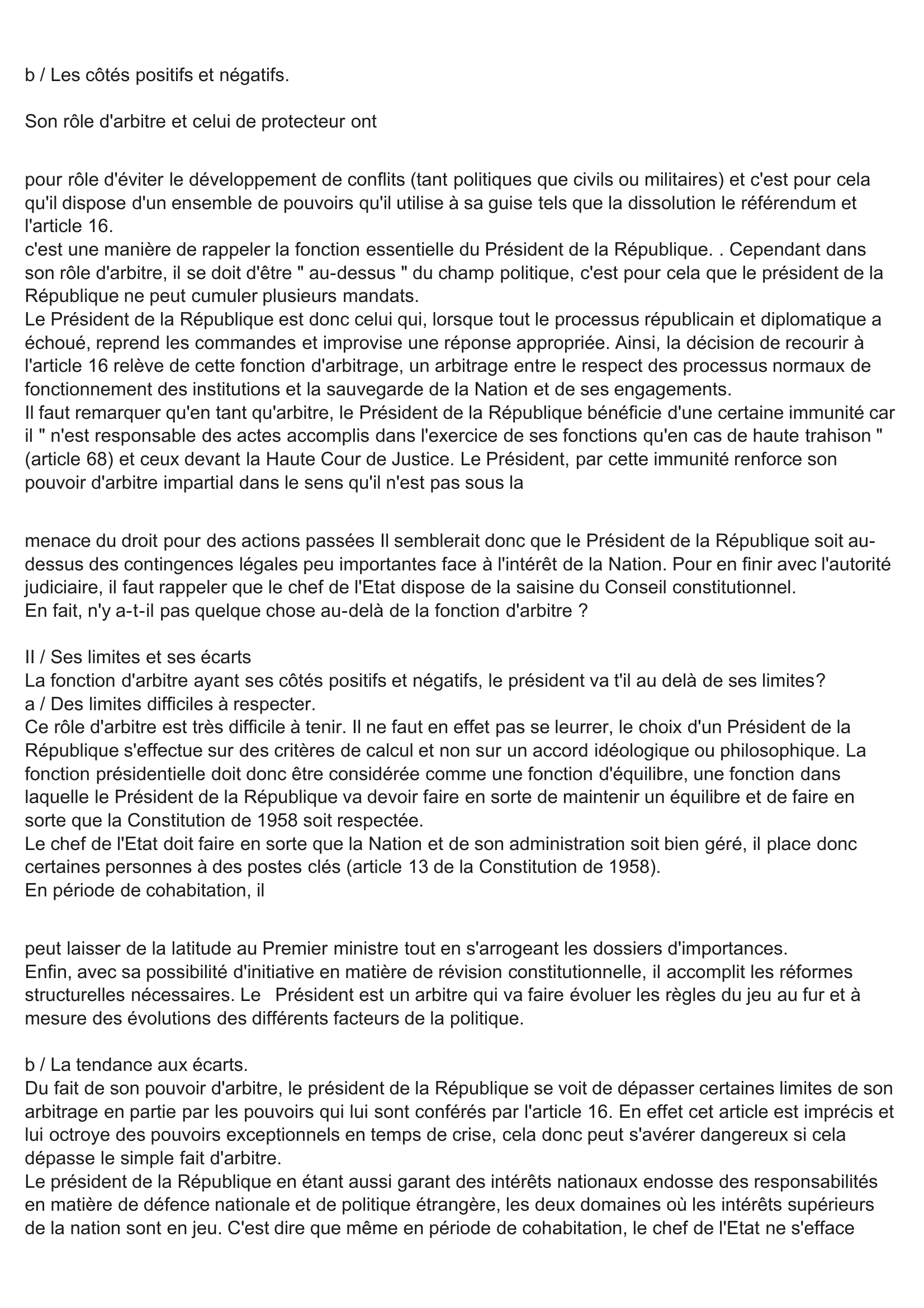 Prévisualisation du document L'Arbitrage Présidentiel Sous La Vème République.