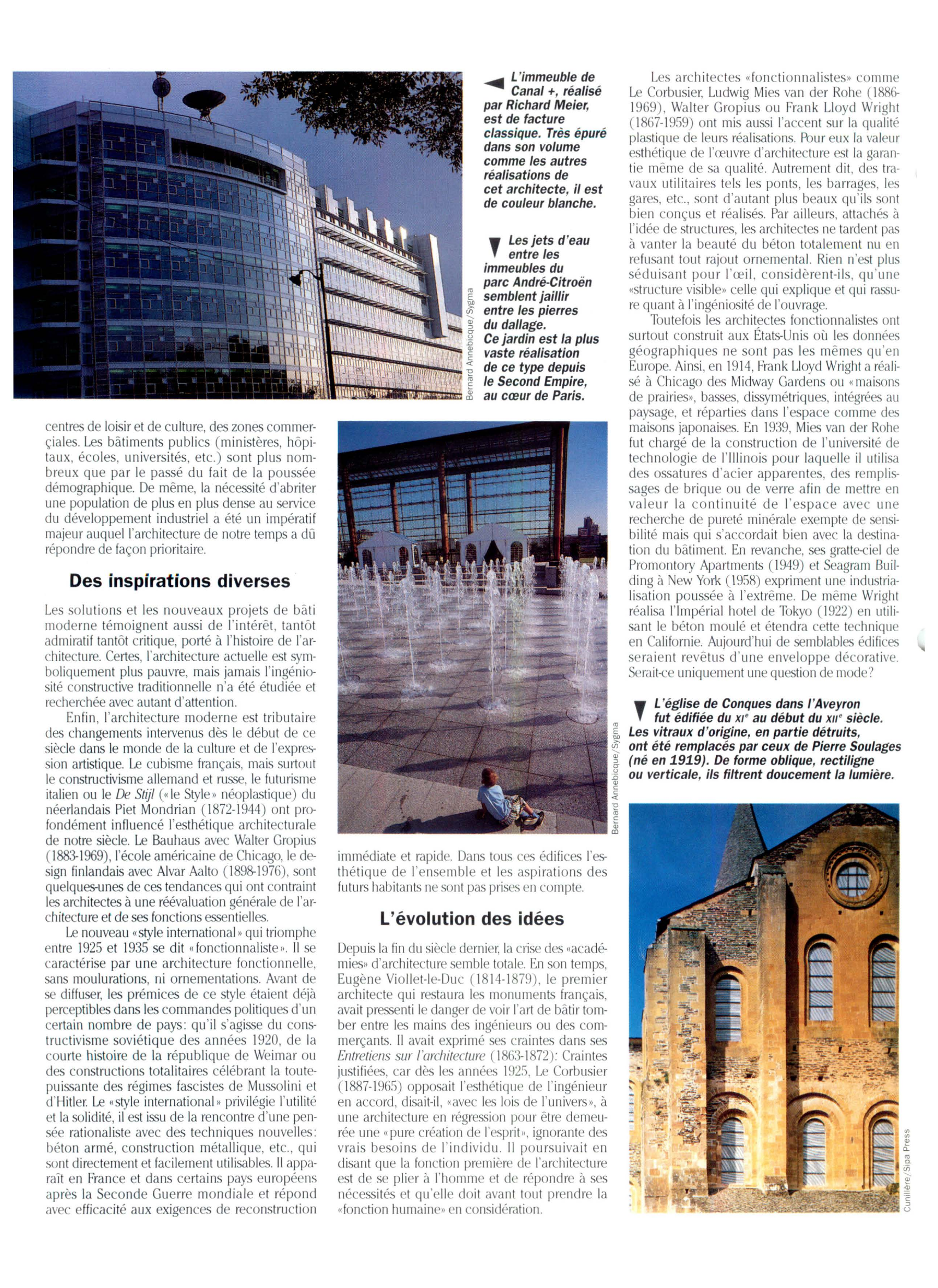 Prévisualisation du document L'Architecture contemporaine