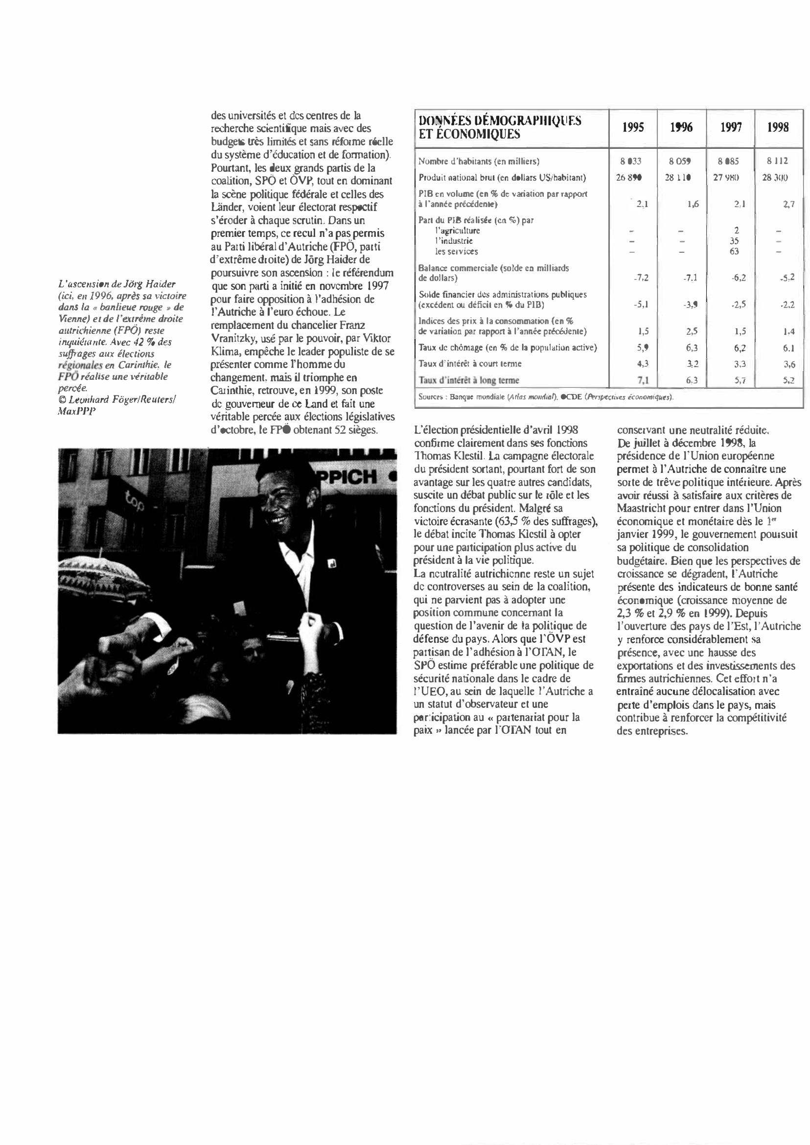 Prévisualisation du document L’ARCHITECTURE de 1995 à 1999 : Histoire