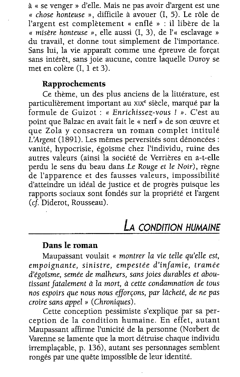 Prévisualisation du document L'argent - La condition humaine - La religion - Paris et la province dans Bel-Ami de Maupassant