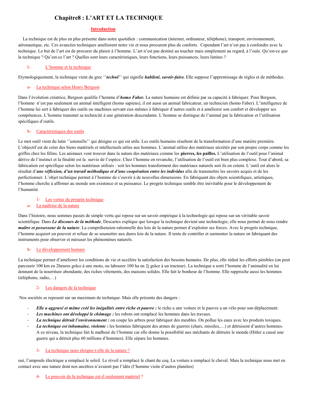 Prévisualisation du document L'art et la technique