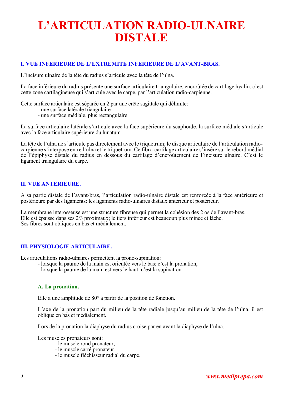 Prévisualisation du document L’ARTICULATION RADIO-ULNAIREDISTALEI.