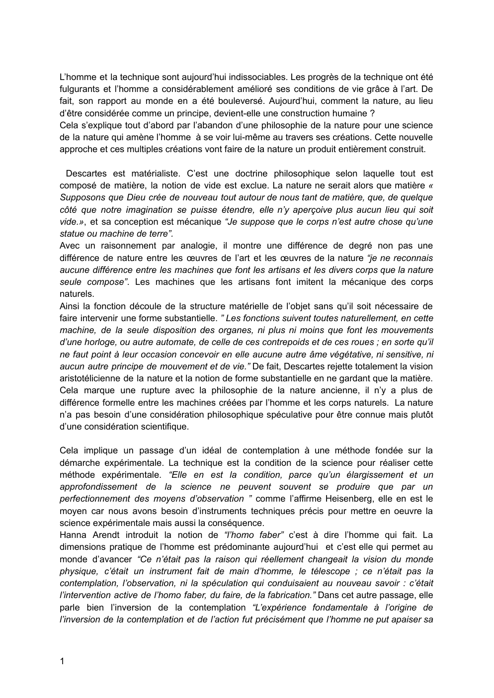 Prévisualisation du document L'artificialisation de la nature