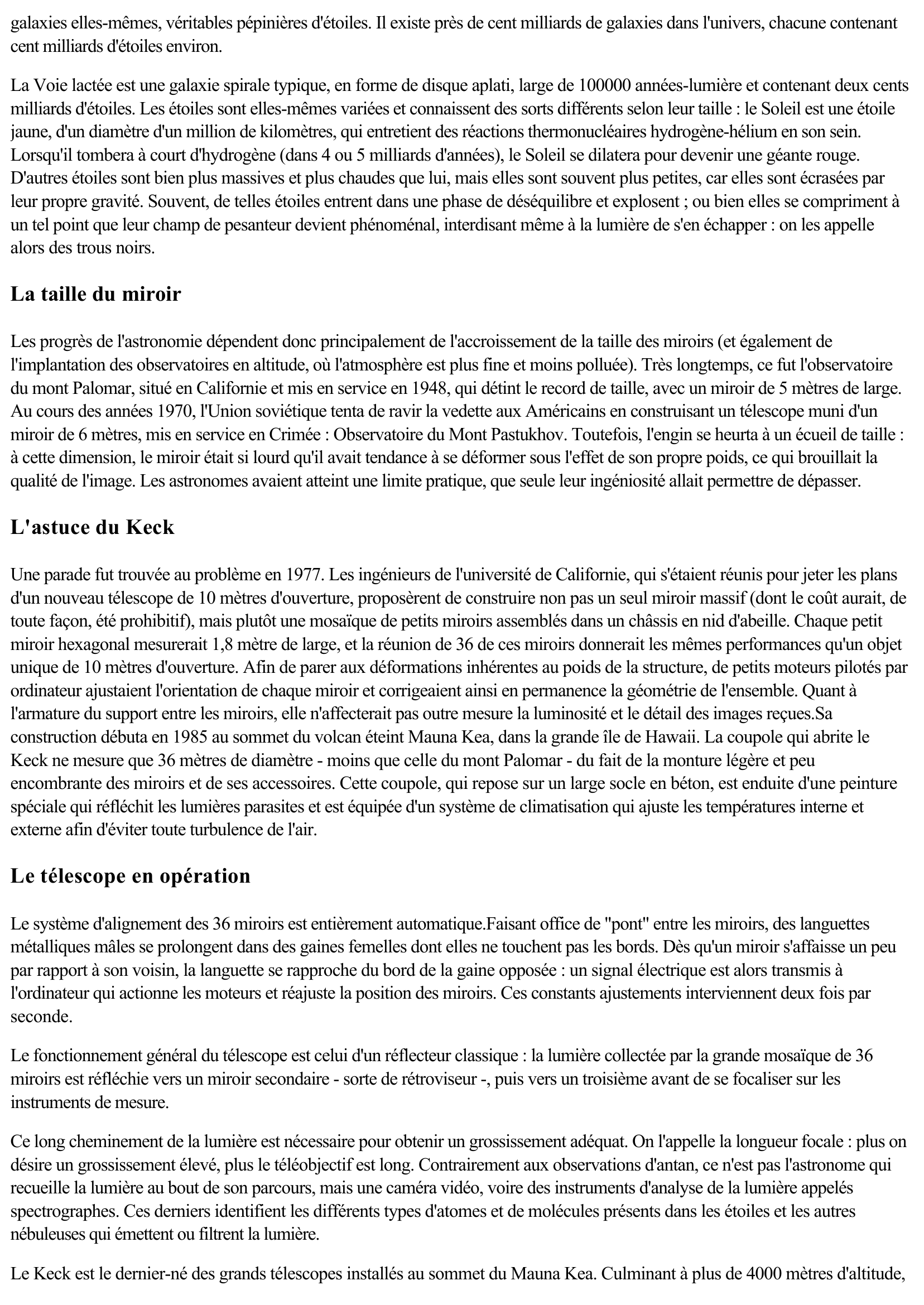 Prévisualisation du document L'astronomie (Sciences & Techniques)