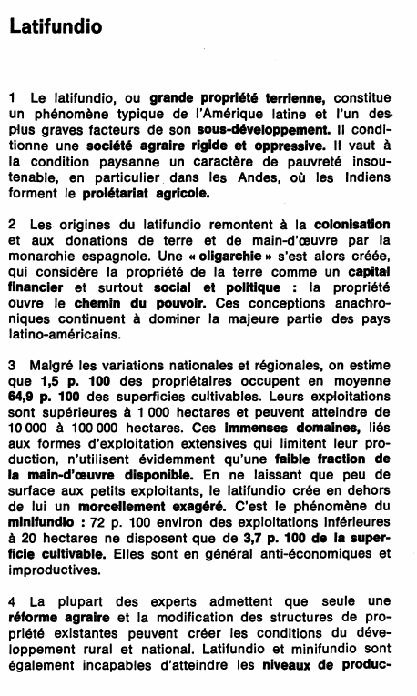 Prévisualisation du document Latifundio