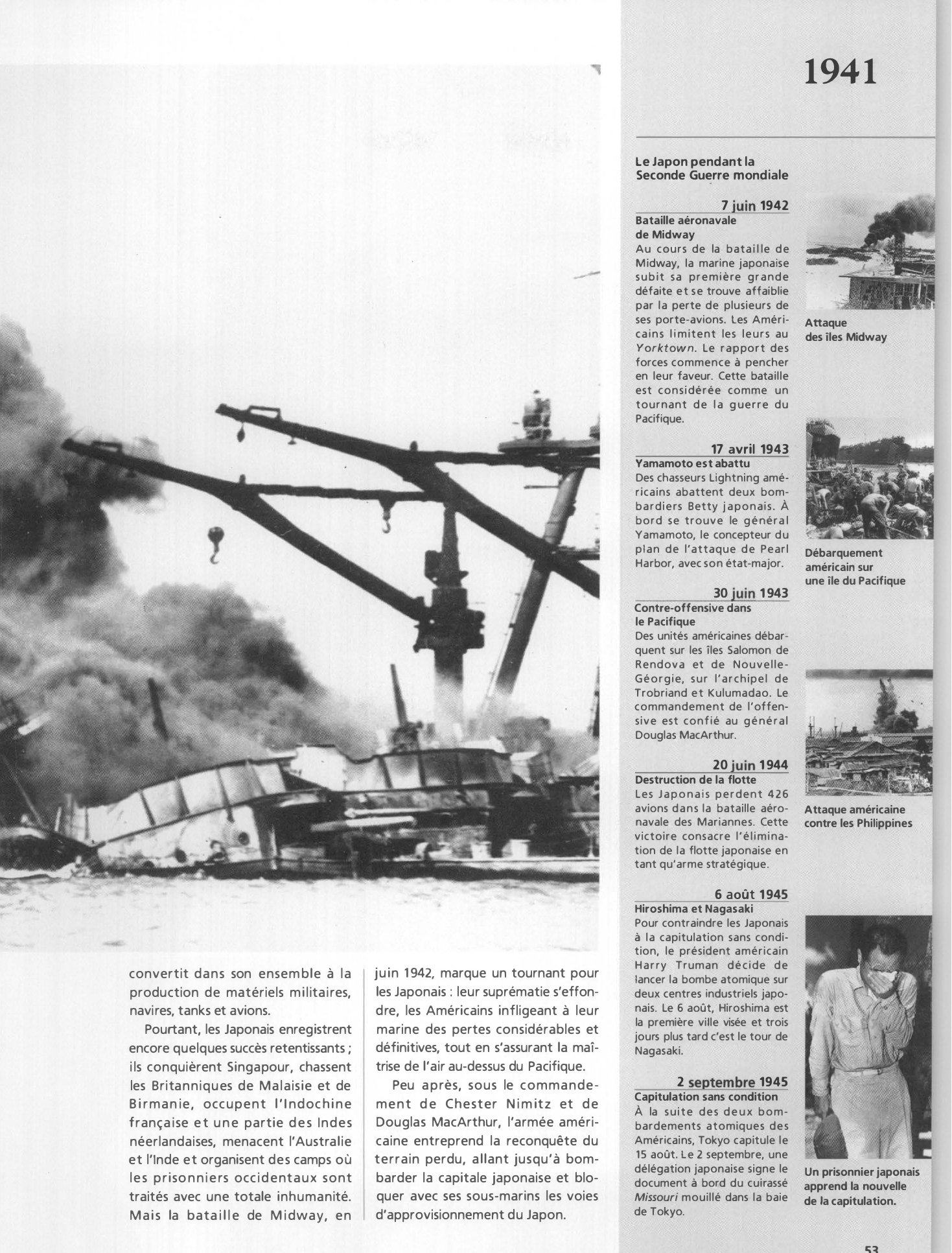 Prévisualisation du document L’attaque du Japon sur Pearl Harbor
