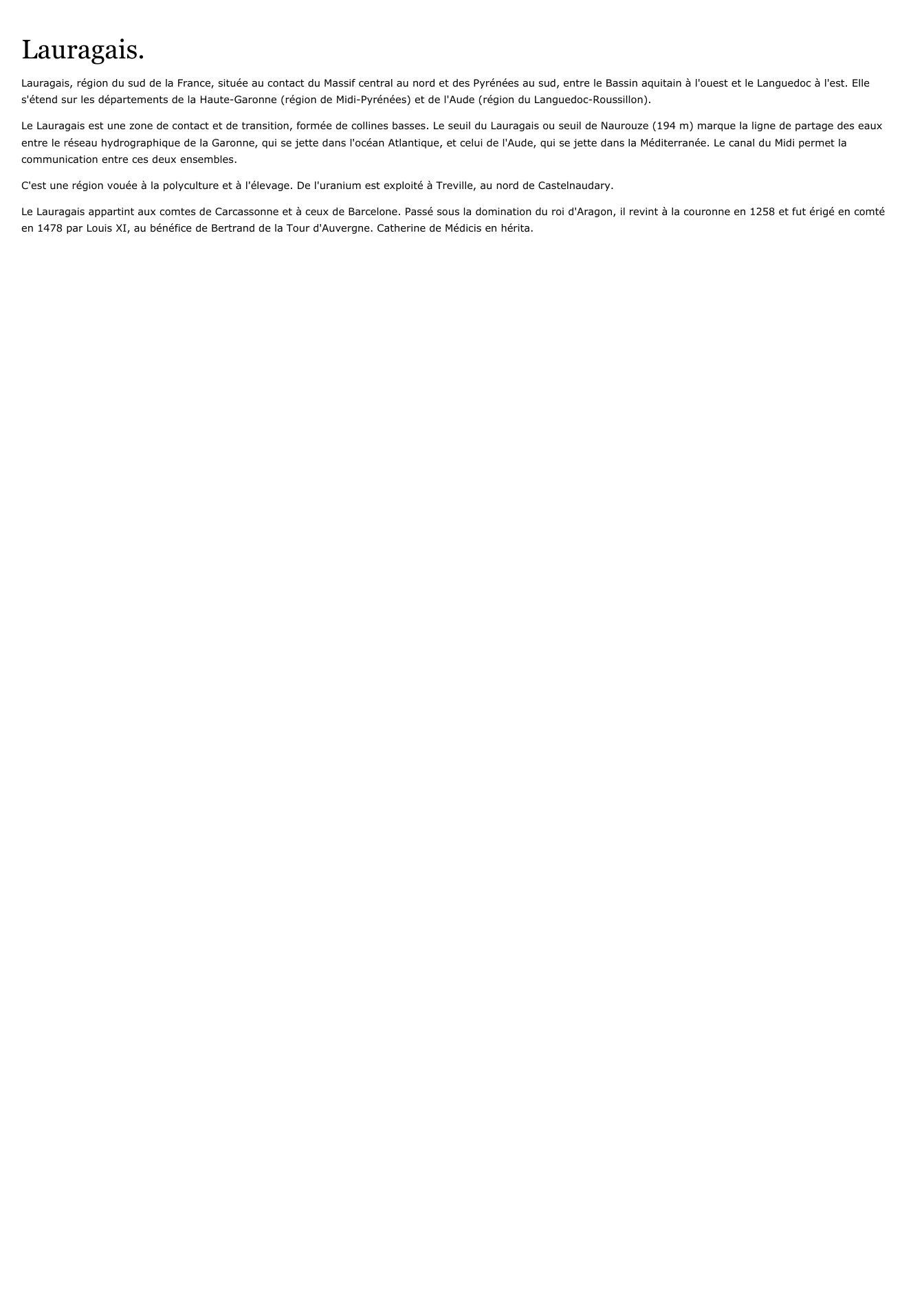 Prévisualisation du document Lauragais.