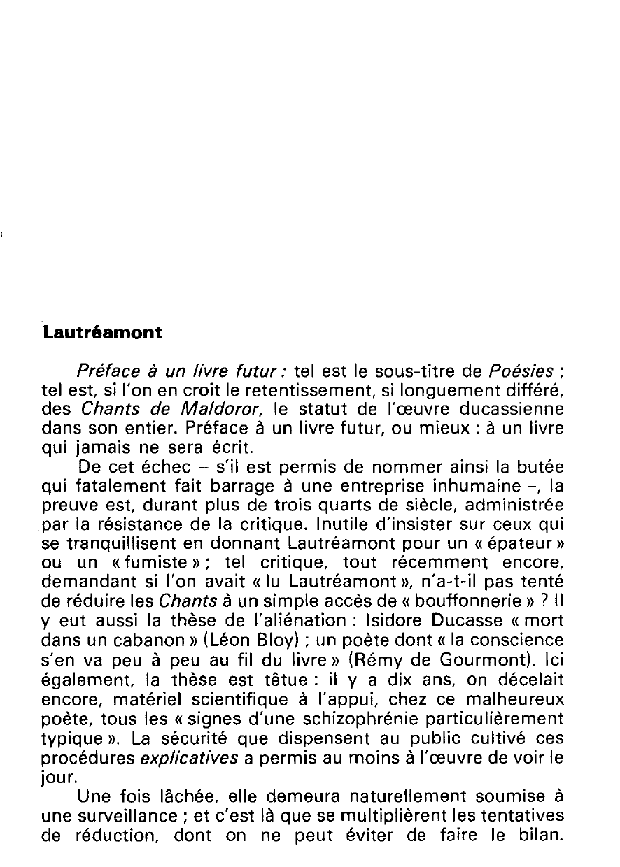 Prévisualisation du document Lautréamont