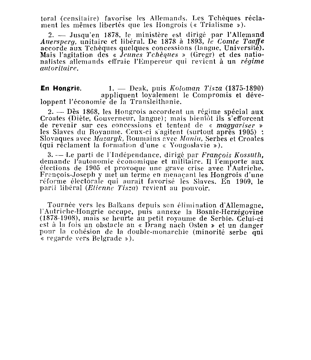 Prévisualisation du document L'AUTRICHE-HONGRIE