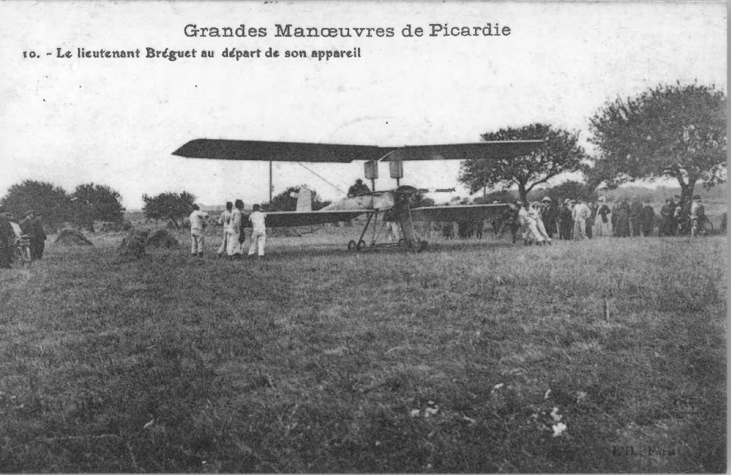 Prévisualisation du document Le b iplan Bréguet
L'aviation française, à la veille d e la Première Guerre mondiale, est avant tout u n
sport pratiqué p ar des gentlemen.