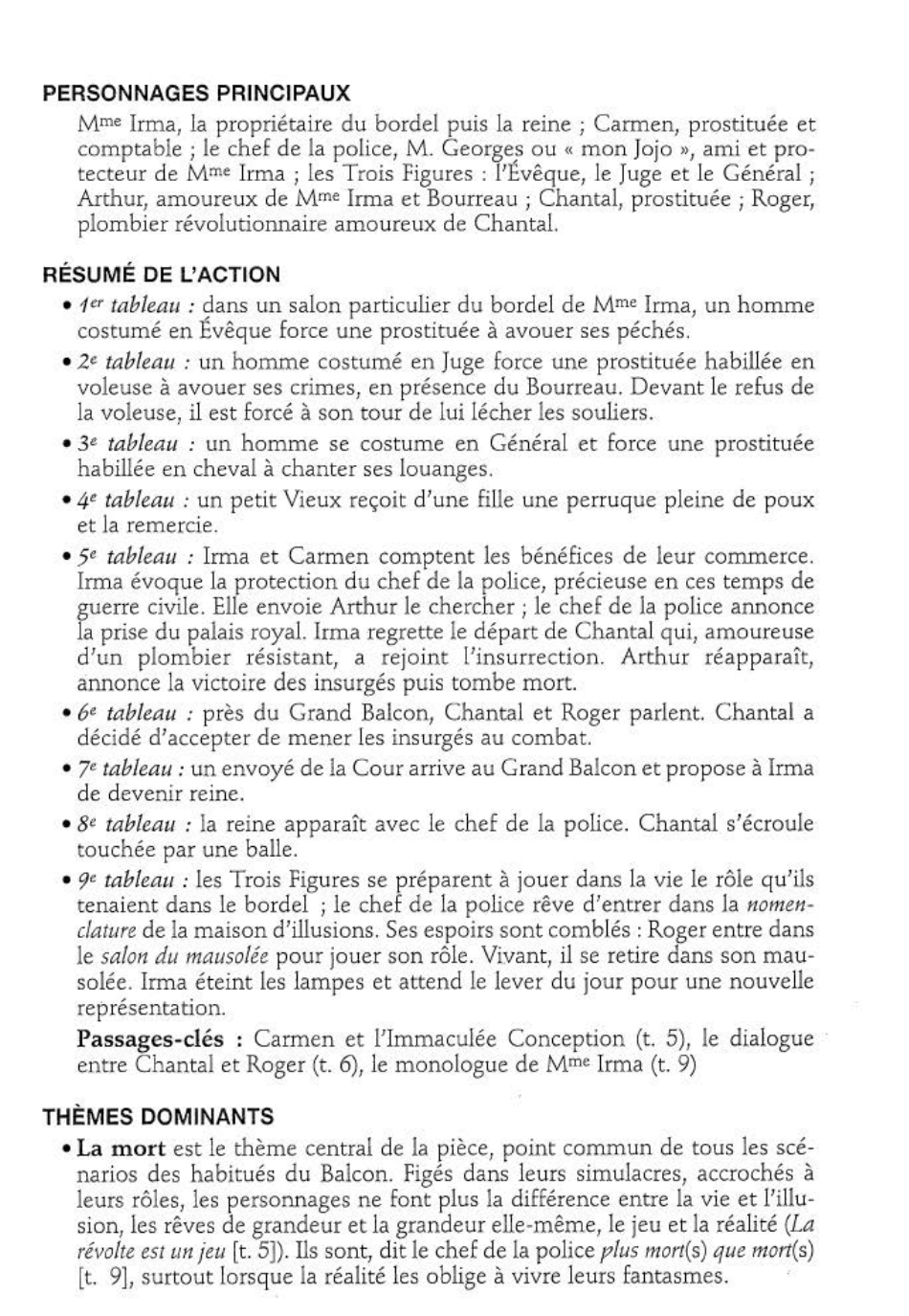 Prévisualisation du document Le Balcon de Jean Genet  (analyse détaillée)