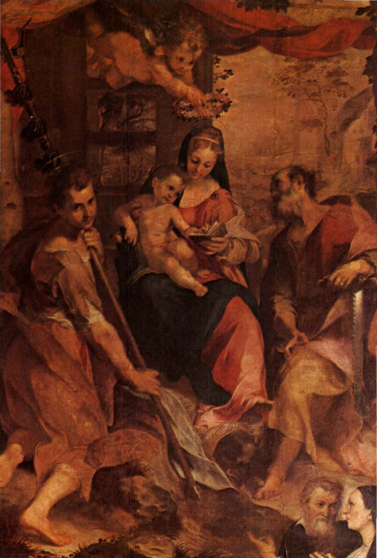 Prévisualisation du document LE BAROCHE Federico Barroci, dit : La Vierge de saint Siméon (analyse du tableau).