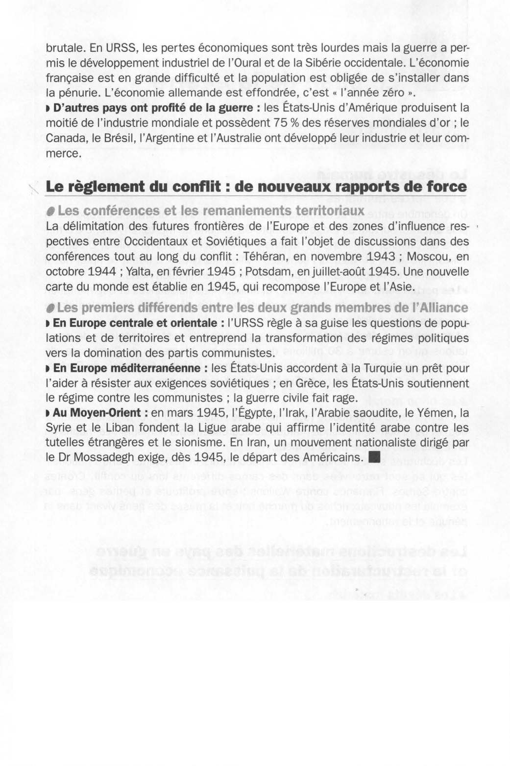 Prévisualisation du document Le bilan de la guerre