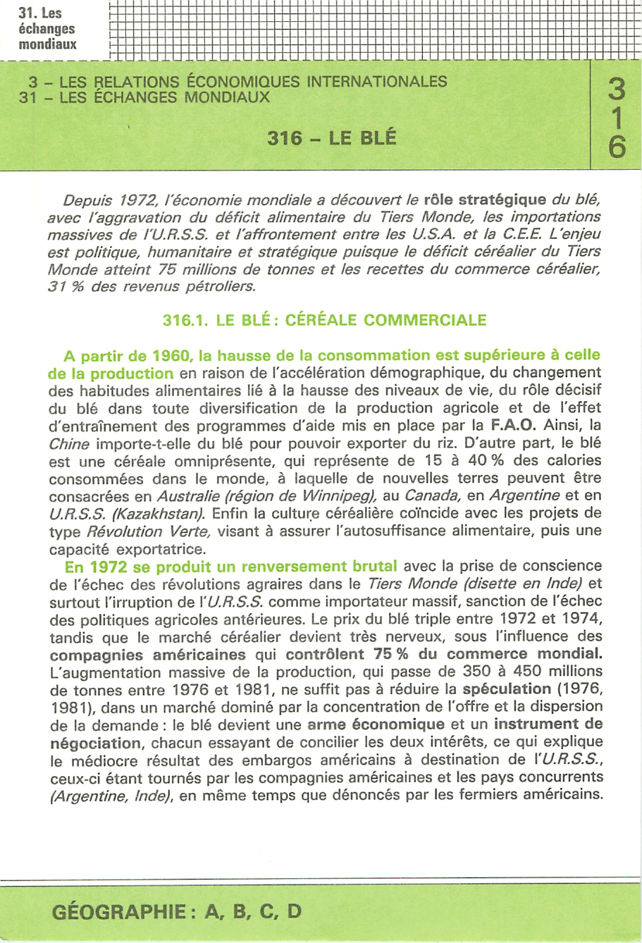 Prévisualisation du document LE BLÉ