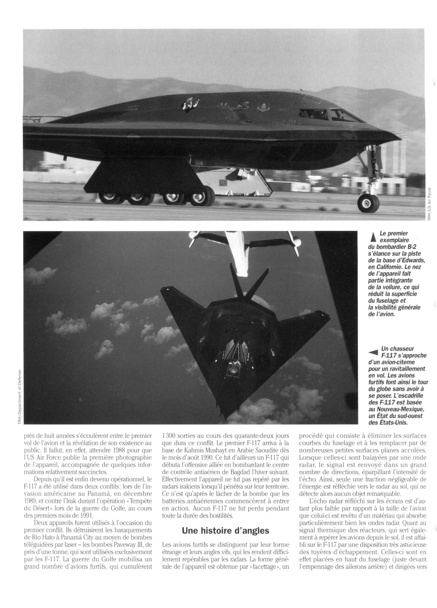 Prévisualisation du document Le Bombardier invisible F-117 (avion de guerre)