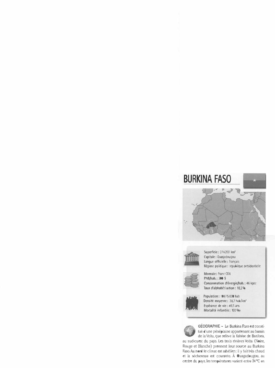 Prévisualisation du document Le Burkina Faso