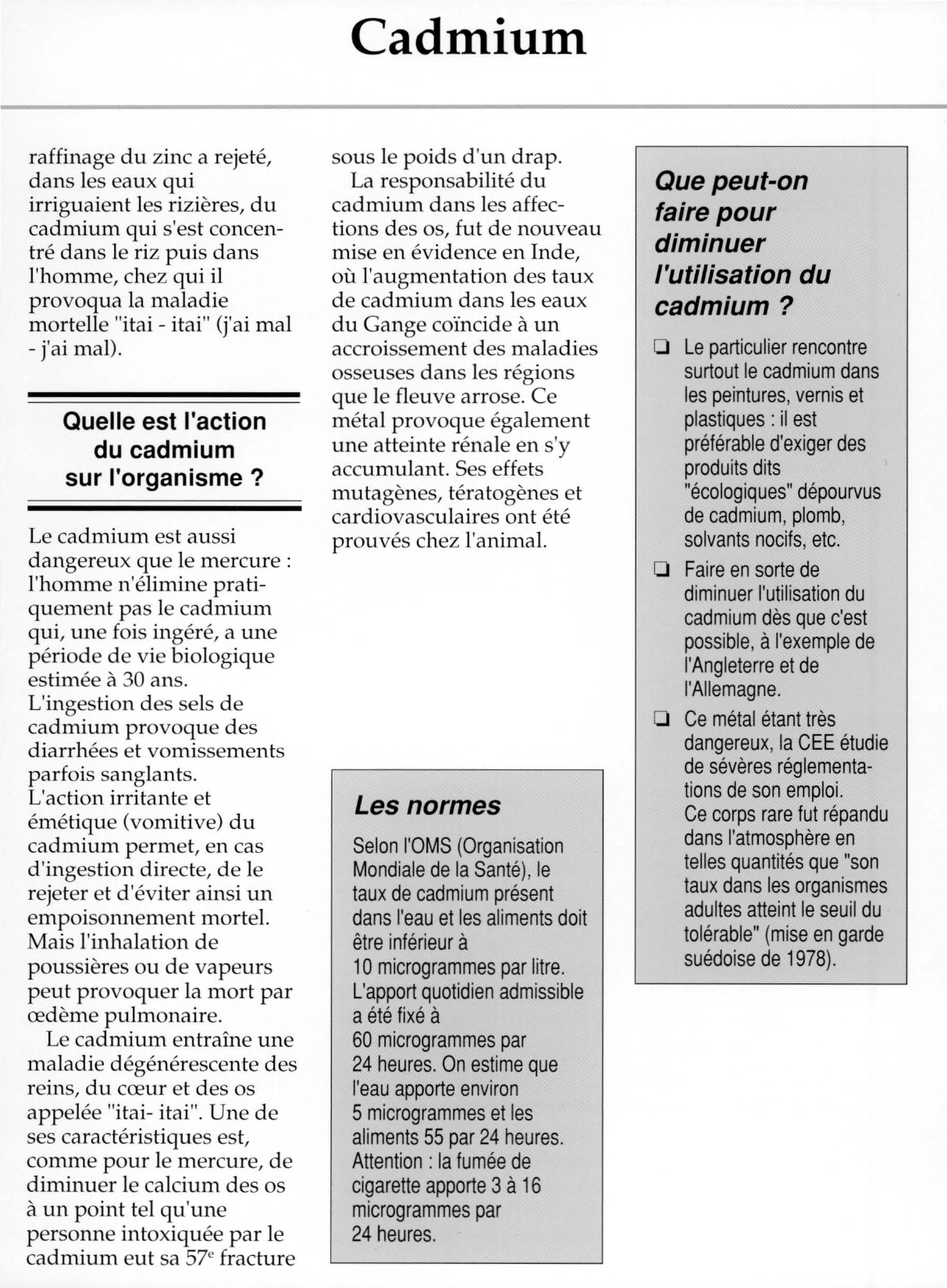 Prévisualisation du document Le Cadmium.