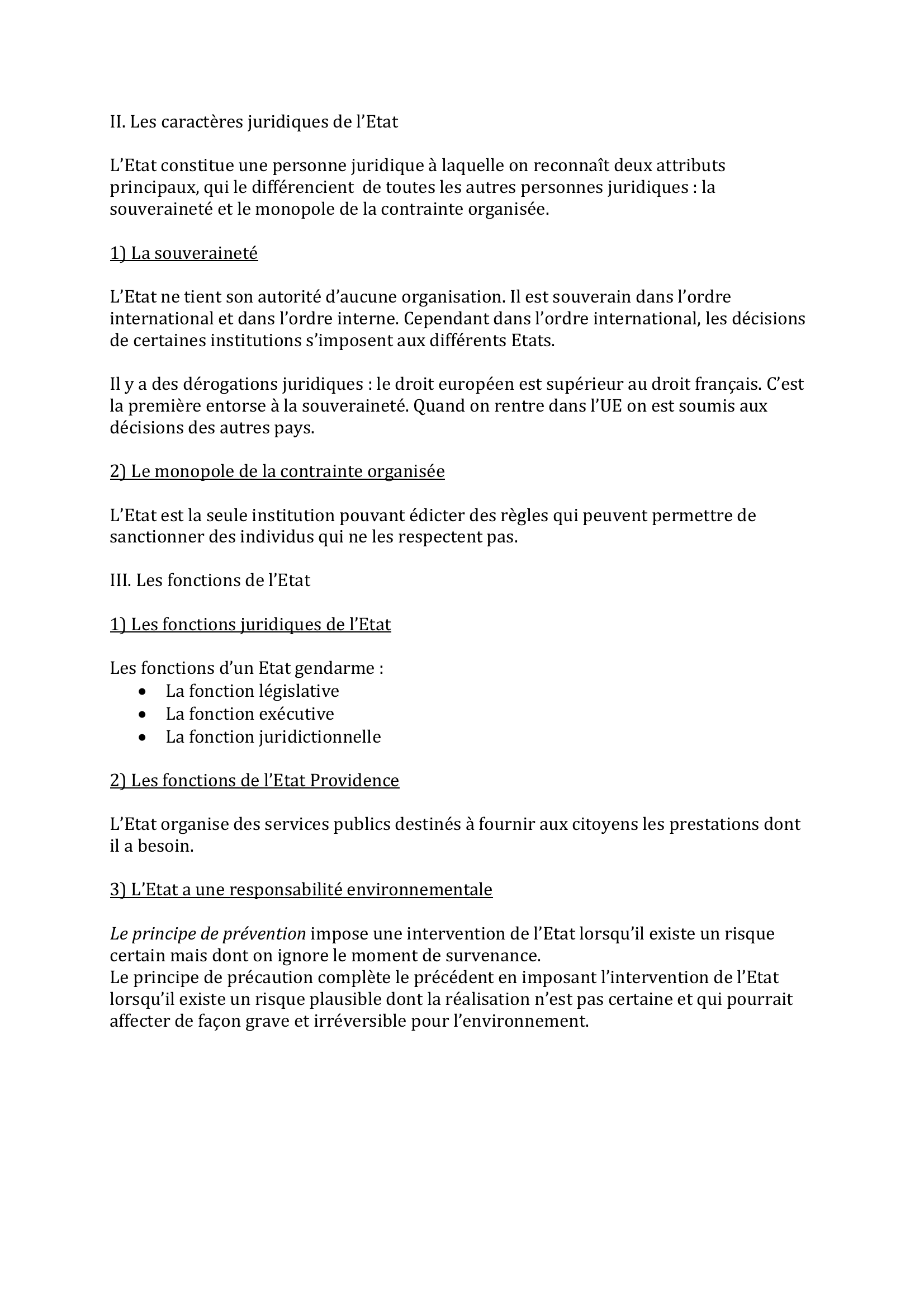Prévisualisation du document Le cadre des institutions françaises